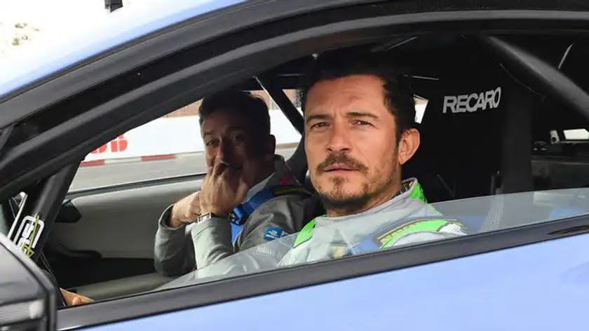 Орландо Блум и гонки